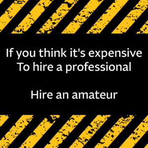 Verify your selected service professional is qualified, license is currents, and they can provide a certificate of insurance.
